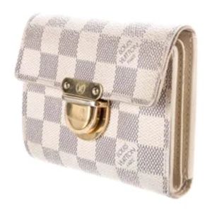 Louis Vuitton Damier Azur Koala Wallet
